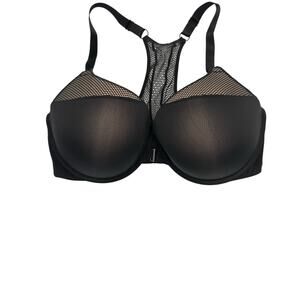 Victoria’s Secret 38DDD T-Shirt Push Up Full Coverage Front Clasp Racerback Bra